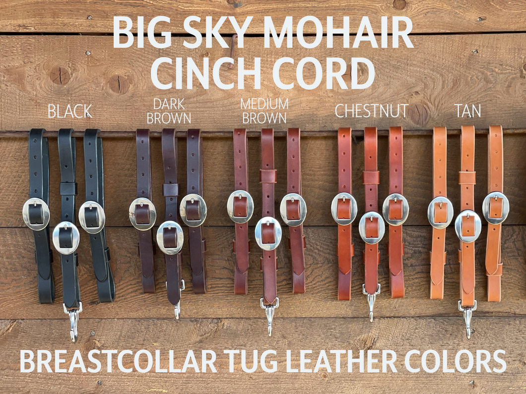 Bridle Leather Tug Set