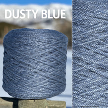 Load image into Gallery viewer, &quot;Dusty Blue&quot; 8 &amp; 2 Ply Footage
